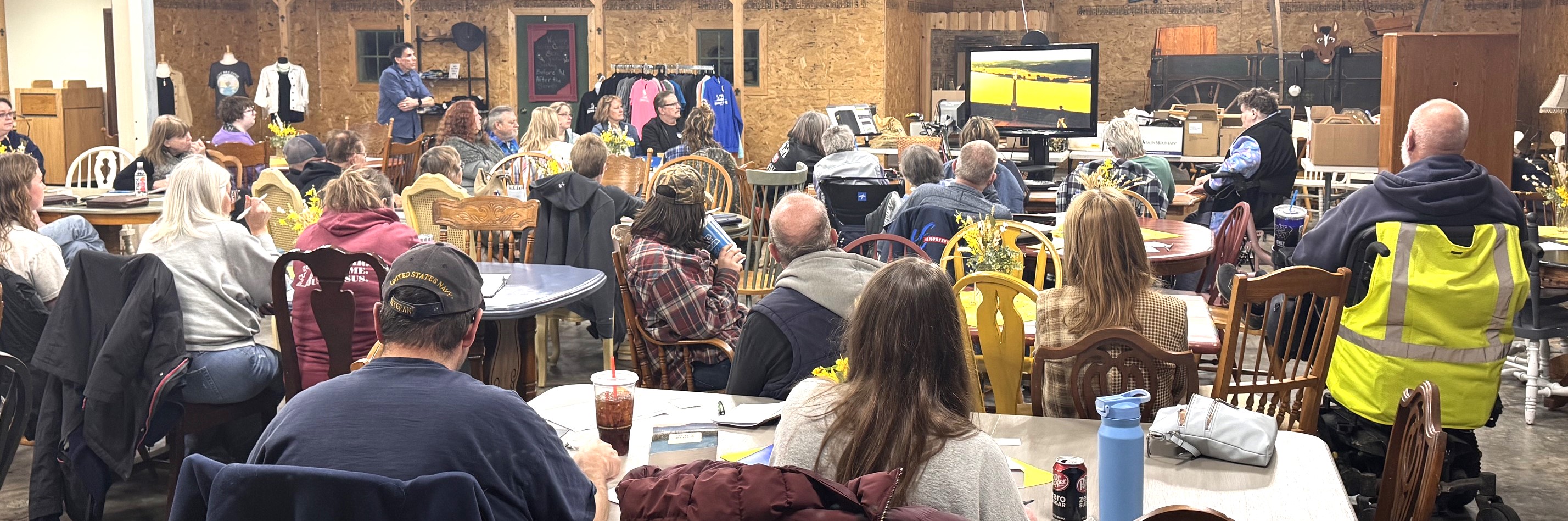 Cowboy Church Wednesday Night Bible Study gathering
